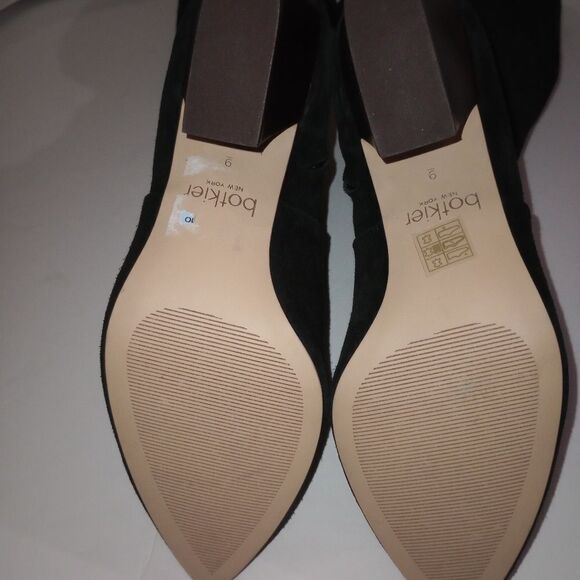 🆕👢Botkier Sharon Black Suede Knee High Boots - Picture 6 of 7